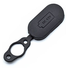 Charging Cable Rubber Hole Cover - Magnetic, Grey/Black