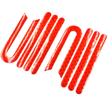 Front & Rear Wheel Sticker Cover Reflector Set